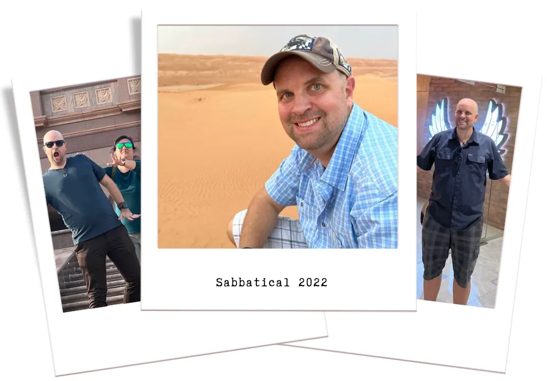 15 Accomplishments in 15 Weeks of Sabbatical