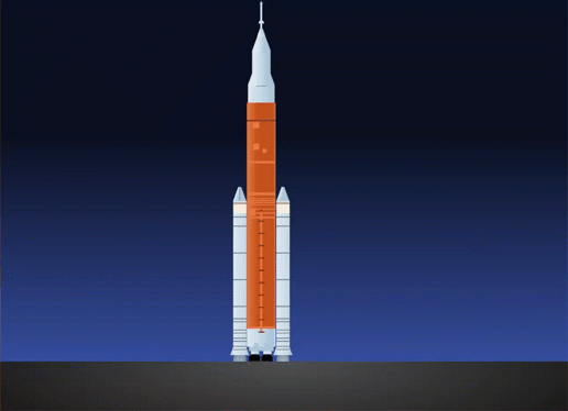 I Watched Artemis II Launch, Then Built It in CSS